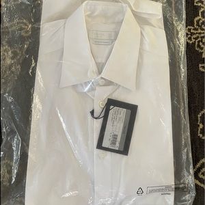 NWT Prada Popeline Stretch Dress Shirt